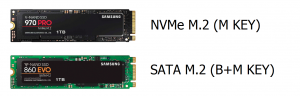 שחזור מידע מדיסק SSD - חיבור M.2
